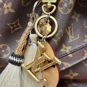 Louis Vuitton Gold Purse Charm